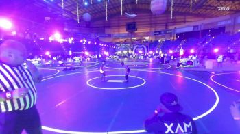 54 lbs 2nd Place - Cameron Hernandez, 806 Takedown Wreslting vs Benito Lujan, Unattached