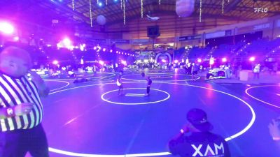 54 lbs 2nd Place - Cameron Hernandez, 806 Takedown Wreslting vs Benito Lujan, Unattached