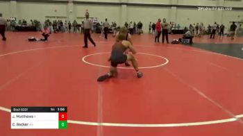 145 lbs Consolation - Jake Matthews, IL vs Cole Becker, MN