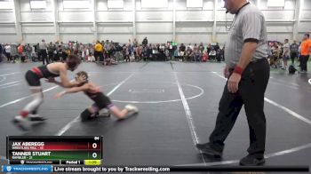 84 lbs Round 6 (8 Team) - Jax Aberegg, Wrestling Mill vs Tanner Stuart, Rambler