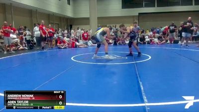 170 lbs Round 5 (6 Team) - Andrew Nowak, Panhandle Punishers vs Aden Taylor, East TN Bomb Squad