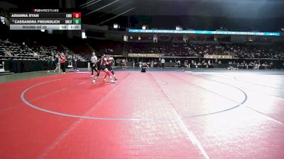 160 lbs Round Of 32 - Arianna Ryan, Central Washington vs Cassandra Freundlich, UNLV