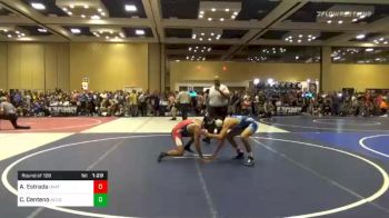 Match - Alexis Estrada, Unattached vs Carlos Centeno, Academy Of Wrestling