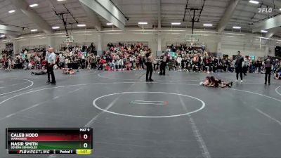 85 lbs Champ. Round 1 - Nasir Smith, Severn Seminoles vs Caleb Hodo, Warhawks