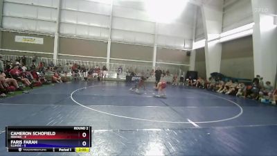 88 lbs Round 2 (8 Team) - Cameron Schofield, Indiana vs Faris Farah, Illinois