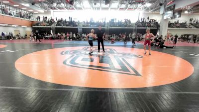 90-99 lbs Cons. Round 2 - Owen Taylor, SlyFox Wrestling Academy vs Reed Briggs, Linn County Twisters