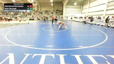 126 lbs Consi Of 32 #1 - Zuri Mccalpine-ingram, GA vs Riley Williams, SC