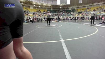 132 lbs Quarterfinal - Maddox Russell, Prairie Grove Youth Wrestling vs Luke Rowe, Springdale Youth Wrestling Club