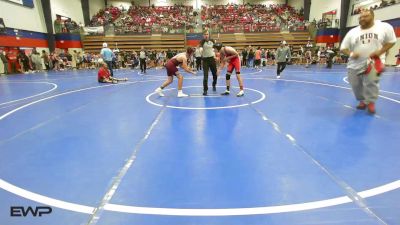 126 lbs Consi Of 8 #1 - Noah Madalone, Tulsa Union vs Gage Johnson, Jenks
