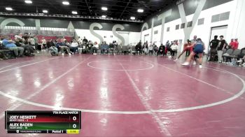 119 lbs Placement Matches (8 Team) - Joey Heskett, Beast Mode vs Alex Baden, Team Ohio