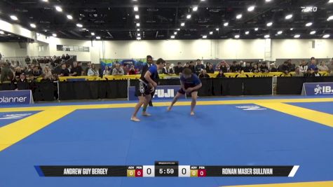 Ronan Maser Sullivan vs Andrew Guy Bergey 2025 World IBJJF Jiu-Jitsu No-Gi Championship