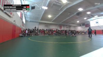 157 lbs Champ. Round 1 - Colton Melland, Steamboat Springs vs Colton Lucero, Pagosa Springs