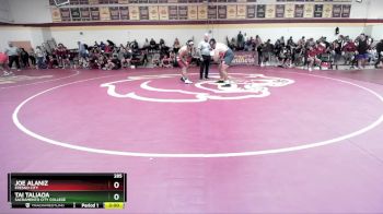 285 lbs Champ. Round 2 - Joe Alaniz, Fresno City vs Tai Taliaoa, Sacramento City College