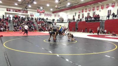 100 lbs Semifinal - Cambyl Sattler, Clinton vs Semiya Gill, Maquoketa
