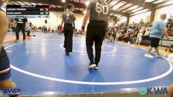 46 lbs Rr Rnd 3 - Ledger Perrier, Collinsville Cardinal Youth Wrestling vs Ryan Chupp, Bartlesville Wrestling Club