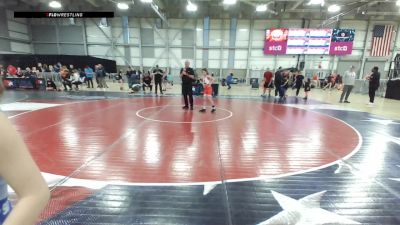 10U Girls - 80 lbs 5th Place Match - Jovi Wright, WA vs Carly Cogger, ID