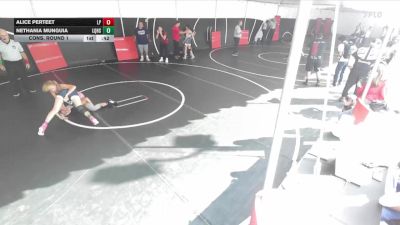 110 lbs Cons. Round 1 - Alice Perteet, Lady Phoenix vs Nethania Munguia, La Quinta High School