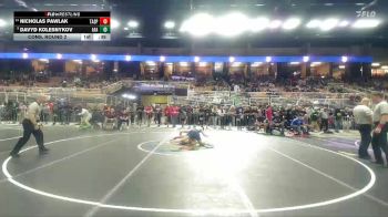 165 1A Cons. Round 2 - Nicholas Pawlak, Tarpon Springs vs DAVYD KOLESNYKOV, Admiral Farragut Academy