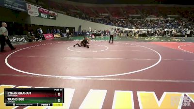 5A-190 lbs Quarterfinal - Ethan Graham, Silverton vs Travis Ege, Crater