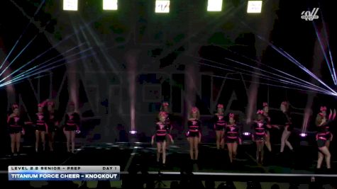 Titanium Force Cheer - Knockout [2026 L2.2 Senior - PREP DAY 1] 2026 JAMfest Cheer Super Nationals