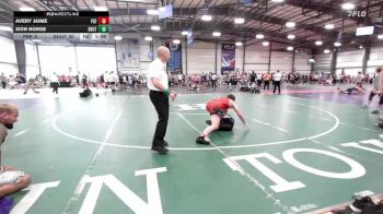 132 lbs Rr Rnd 1 - Avery Jaime, PSF Wrestling Academy vs Zion Borge, Team Shutt