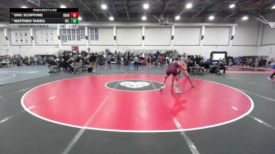 215 lbs Quarterfinal - Eric Scoffone, Cheshire vs Matthew Tarzia, Bethel