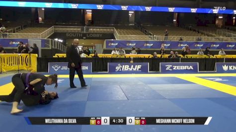 Meghann Mcniff Nelson vs Welithania Da Silva 2026 Pan Jiu Jitsu IBJJF Championship