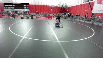 62 lbs Semis - Beau Krause, Mn Elite vs Jace McMains, Immortal Athletic WC