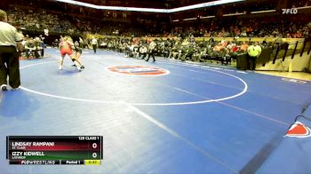 125 Class 1 lbs Cons. Round 1 - Lindsay Rampani, St. Clair vs Izzy Kidwell, Lathrop