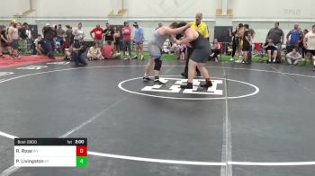 242-C lbs Quarterfinal - Remington Rose, WV vs Prosper Livingston, KY