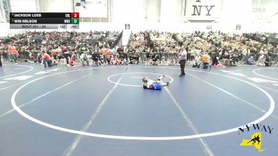 50 lbs Semifinal - Win Nelson, WRCL Wrestling Club vs Jackson Loeb, Club Not Listed