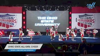 Ohio State All-Girl Cheer [2025 Cheer Spirit Rally Division IA Prelims] 2025 NCA & NDA College Nationals
