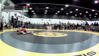 100 lbs Round 4 - Spencer Evans, LAW/Crass vs Kerrigan Davis, Lake Wrestling Club