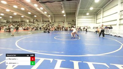 160 lbs Round Of 64 - Jeremy Marsella, NJ vs Braxton Johnson, WV