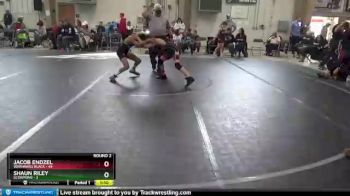 92 lbs Round 2 (8 Team) - Jacob Endzel, Warhawks Black vs Shaun Riley, Scorpions