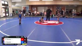 56 lbs Round 2 - Ayva Nuanez, NOVA Wrestling Club vs Kitt Messiter, NOVA Wrestling Club