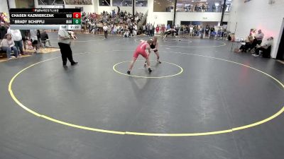 157 lbs Champ. Round 1 - Brady Schiffli, Manchester vs Chasen Kazmierczak, Wabash