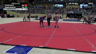 165 lbs Quarterfinal - Sianni Appolon, Henry Clay vs SOPHIE BUTTS, Madison Central