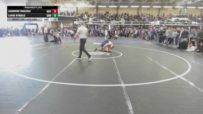 215 lbs Round Of 32 - Andrew Mikosz, Southington vs Luke Steele, Sandwich
