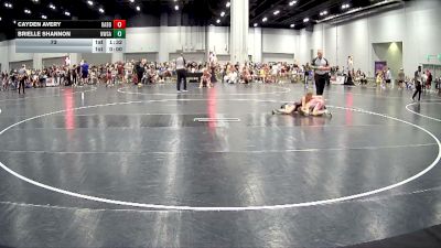 73 lbs Round 1 (4 Team) - Brielle Shannon, NWGA Legends vs Cayden Avery, Rabbit