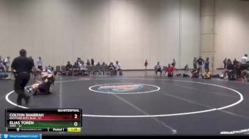 135 lbs Quarters & 1st Wb (16 Team) - Elias Toren, SWAT vs Colton Sharrah, Backyard Boyz Blue