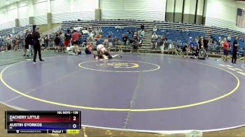 138 lbs Quarterfinal - Zachery Little, TN vs Austin Gyorkos, MI