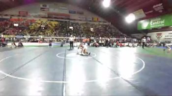 3A 120 lbs Champ. Round 1 - Fabian Avalos, American Falls vs Tillman Allen, Sugar-Salem