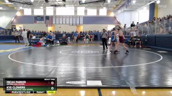 106 lbs Cons. Round 3 - Micah Parker, Oxford High School vs Triston Thomas, East Central High School