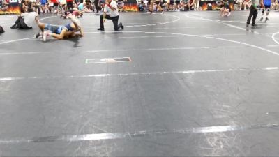 120 lbs Round 2 (4 Team) - Cody Clarke, RWA Black vs Nathan Roll, Slate Wrestling Academy