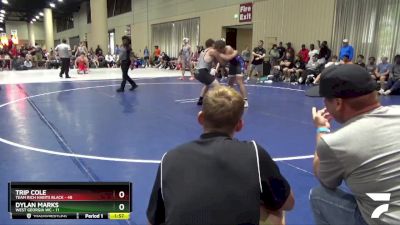 190 lbs 4th Wrestleback (32 Team) - Trip Cole, Team Rich Habits Black vs Dylan Marks, West Georgia WC