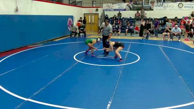 126 lbs Round 4 - Miah Chambers, Crismon vs Elika Gonzales, Thatcher HS