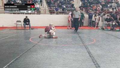 80_B lbs Consi Of 16 #2 - Ryan Johnson, Bradford vs Connor Dobson, Punxsutawney