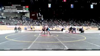 138 lbs Champ. Round 1 - Brandon Jordan, Spencer County vs Jayden Cheang, Bardstown