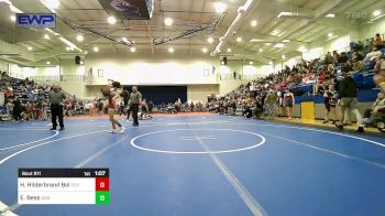 106 lbs Quarterfinal - Haeyden Hilderbrand Boliver, Fort Gibson Youth Wrestling vs Ethan Bess, Ada Youth Wrestling